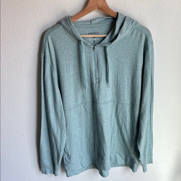 THE NORMAL BRAND Mens Heathered Pullover Soft Hoodie Size XL - Picture 1 of 8